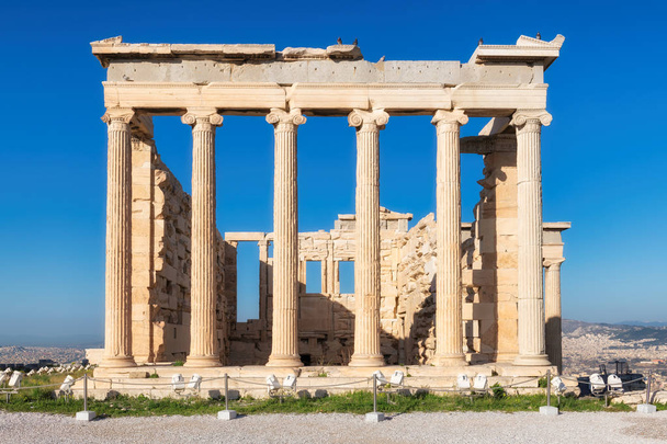 Temple Erechtheion sur l'Acropole, Athènes, Grèce
 - Photo, image