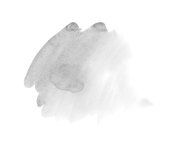 Textura pintada en blanco y negro con mancha de acuarela
 - Foto, imagen