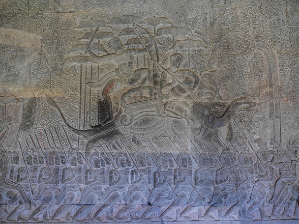 Carving at Cambodia - Foto, Imagen