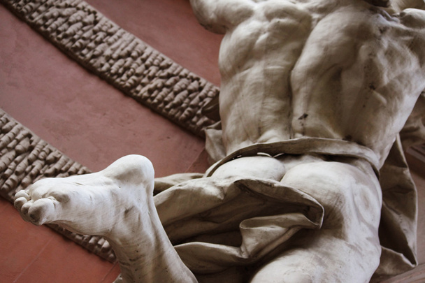 Fragment of statue Achilles Heel - Photo, Image
