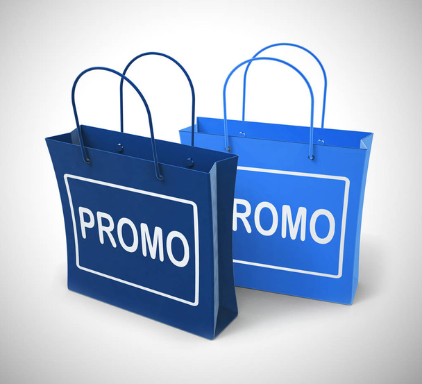 Promo Promotion Konzept Symbol bedeutet beste Angebote oder Preissenkung - Foto, Bild