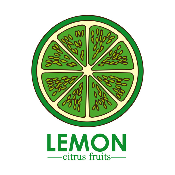 design de limão
 - Vetor, Imagem
