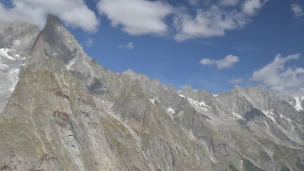 Timelapse op het Mont Blanc-massief - Video