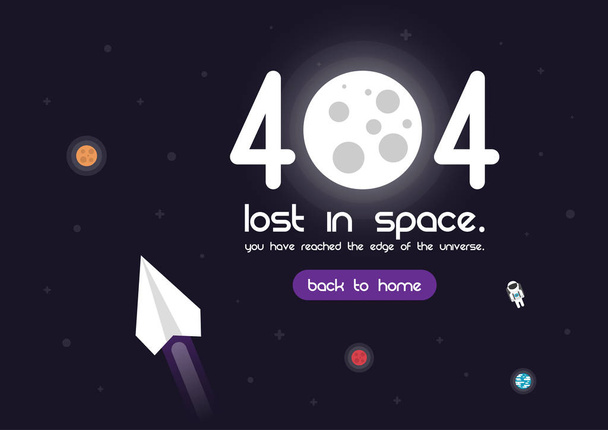 Pagina di errore 404
 - Vettoriali, immagini