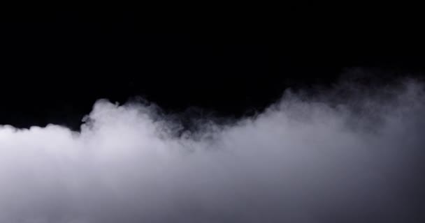 Realistische Trockeneis Rauch Wolken Nebel - Filmmaterial, Video