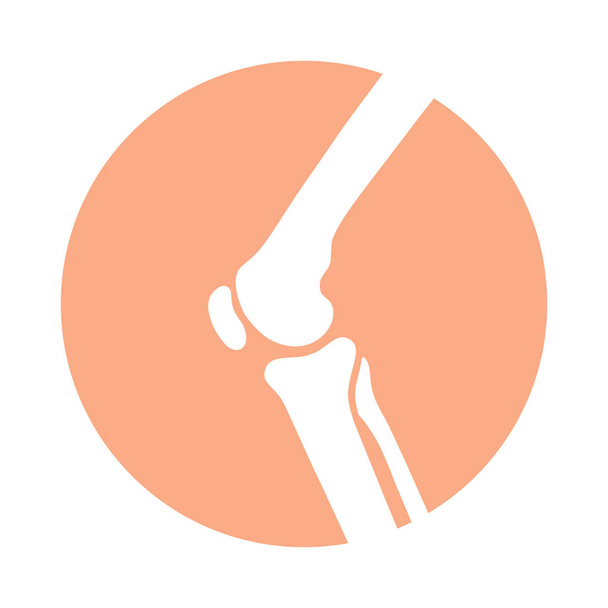 Knee sign - Vector, Image