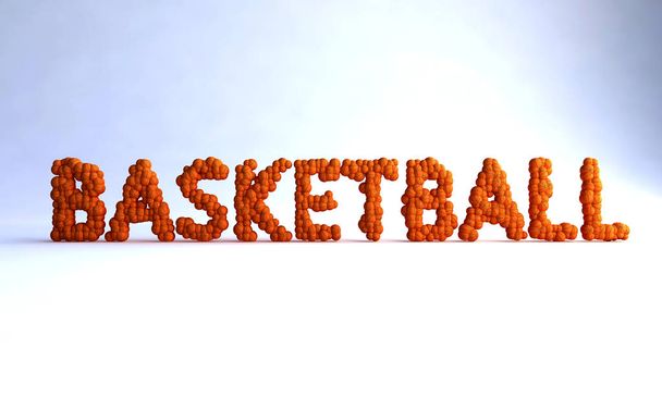 Texte de basket-ball avec des balles peut vous aider avec vos projets.-Haute résolution- Image réaliste- Conception impressionnante- simplifie votre travail
 - Photo, image