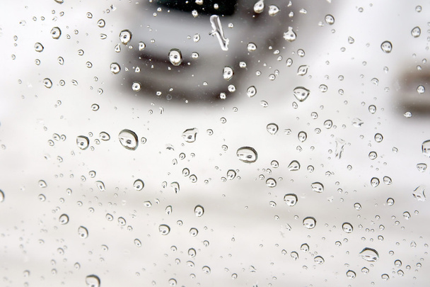 kapky deště na okno - Fotografie, Obrázek