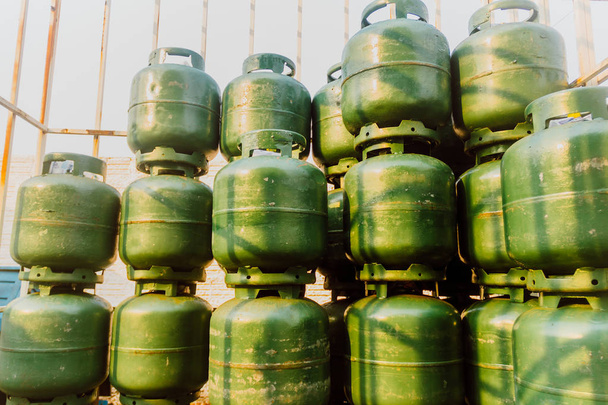 Cseppfolyósított propán-bután gázpalack (Lpg) - Brazíliában használt főzőgáz - Fotó, kép