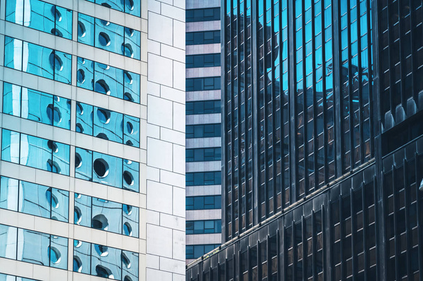 Modern office building close up in Hong Kong - Valokuva, kuva