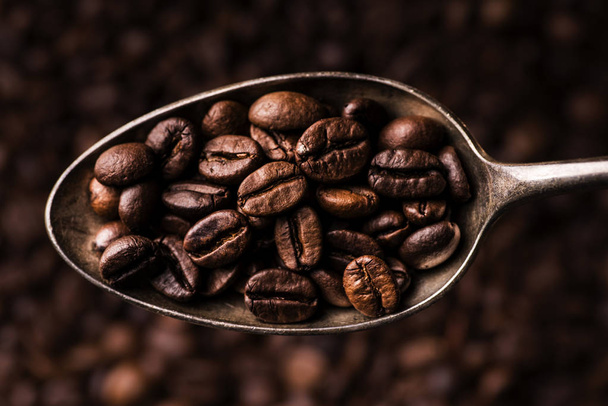 grains de café torréfiés - Photo, image