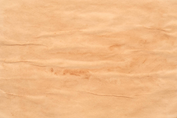 brown aged paper sheet parchment design background - Foto, Bild