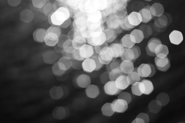 Fekete-fehér bokeh - Fotó, kép
