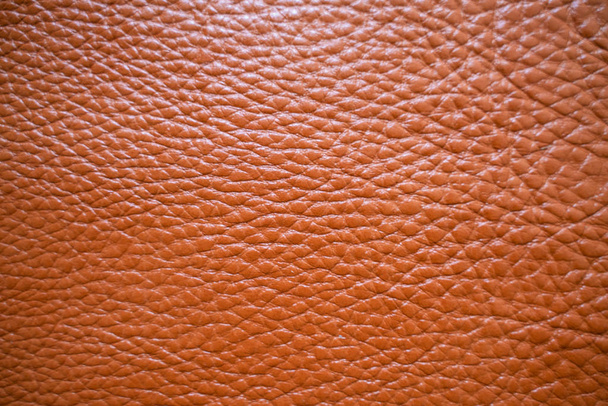 hellbraune braune Textur aus echtem Leder - Foto, Bild