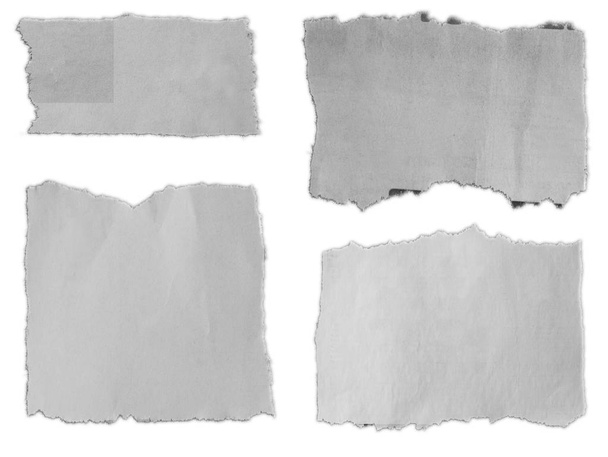 Pièces de papier déchirées
 - Photo, image