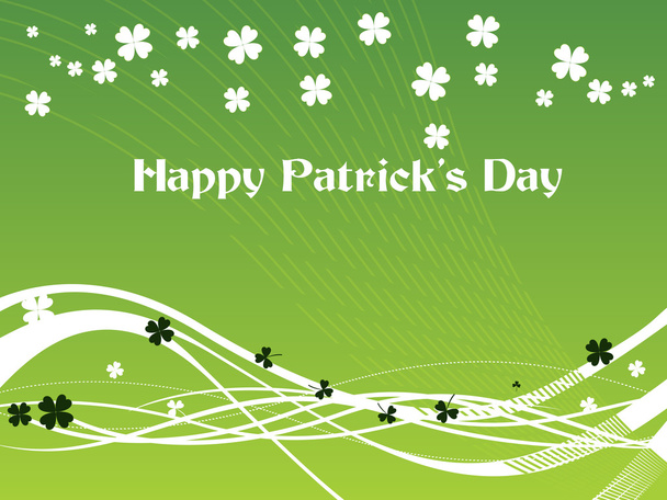 Patrick day background - Vector, Image