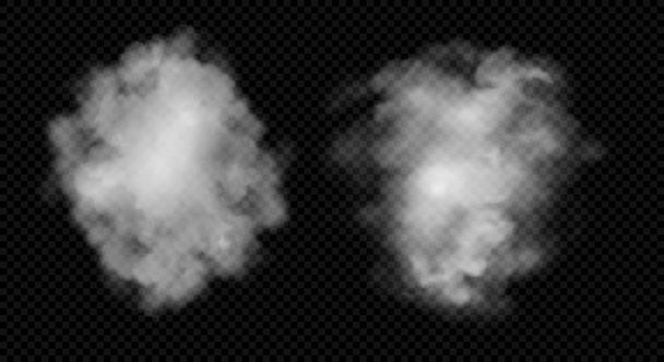 Облако тумана на прозрачном фоне
 - Вектор,изображение