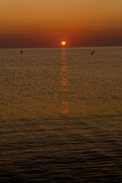 Rgen Binz plajında nefes kesen gündoğumu - Binz/Rgen/Almanya - Fotoğraf, Görsel