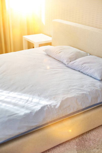 Close up of bedding on bed - Valokuva, kuva