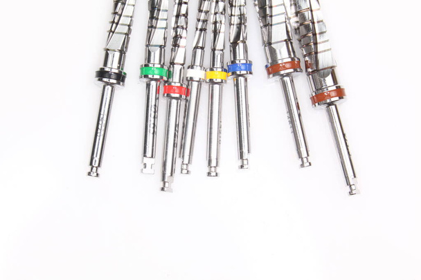 Drills and other orthopedic dentist tools. - Photo, Image