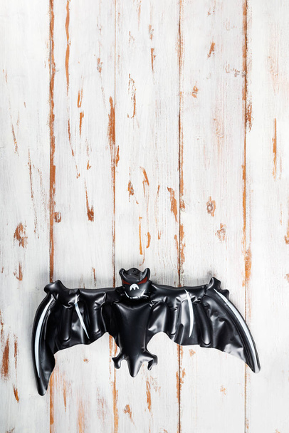 Inflatable bat as Halloween party decoration concept - Foto, Bild
