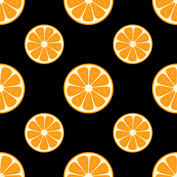 Abstract orange pattern - Vettoriali, immagini