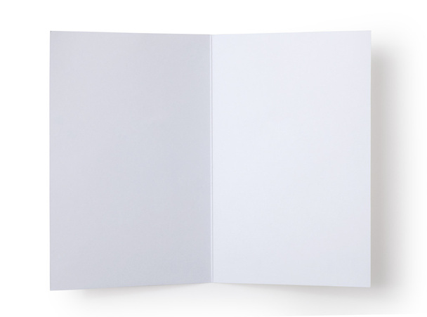 Livro branco em branco
 - Foto, Imagem