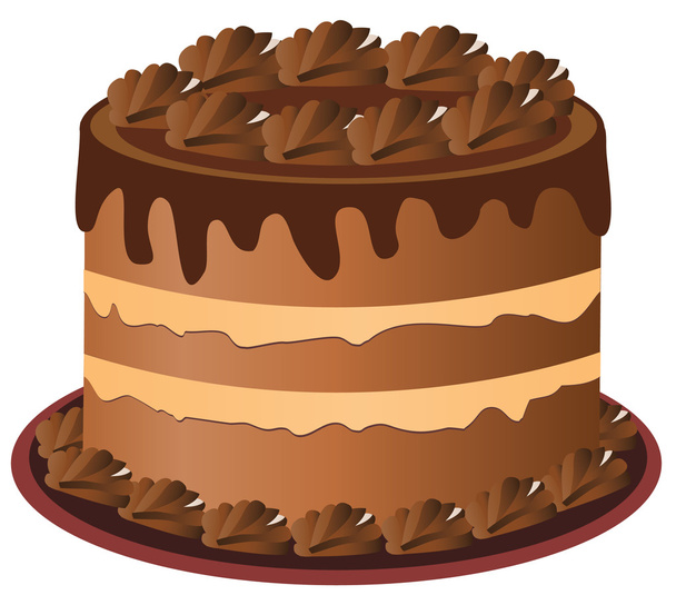 gâteau - Vecteur, image