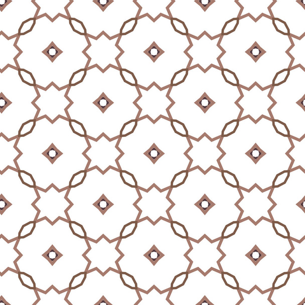 Seamless geometric ornamental vector pattern. Abstract background - Вектор,изображение