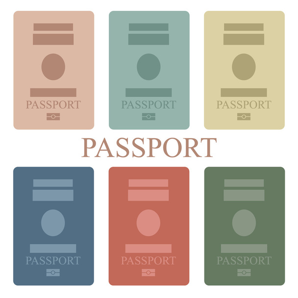 Passport - Vektor, Bild