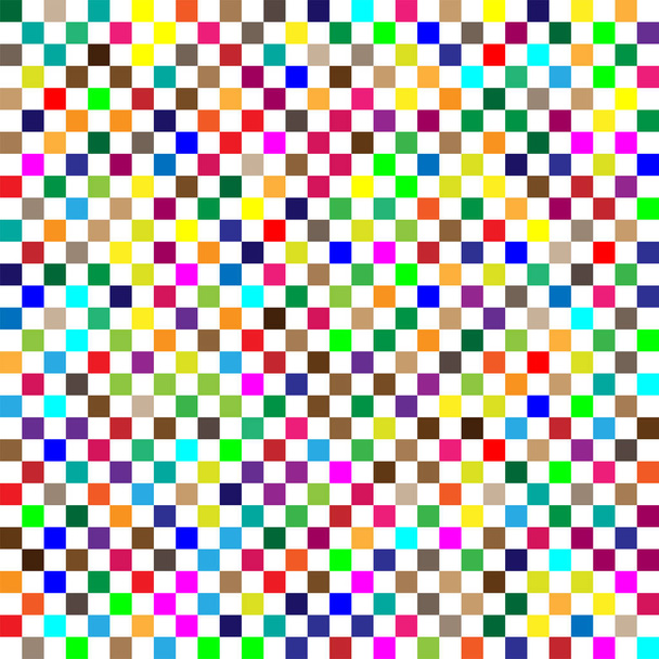 quadrati casuali senza soluzione di continuità, piastrelle di mosaico pixelated, pixel colorati
 - Vettoriali, immagini
