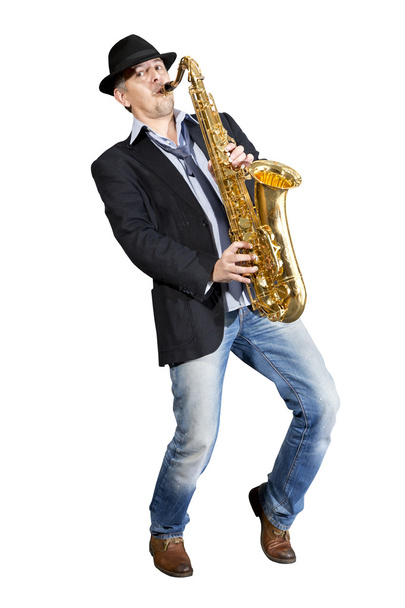 Saxophonist - Foto, imagen