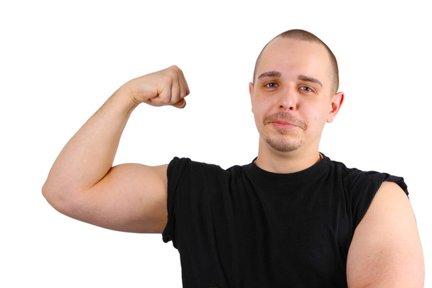 Wyświetlono biceps - Zdjęcie, obraz
