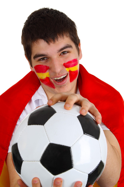 Spanish soccer fan - Foto, immagini