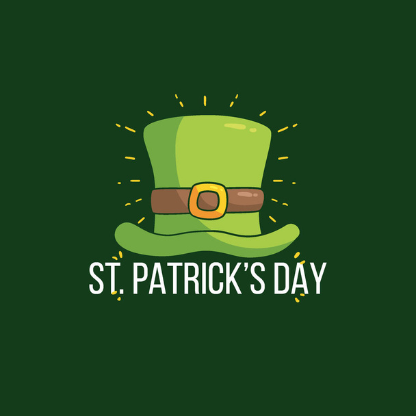 St Patricks dag poster, vector illustratie - Vector, afbeelding