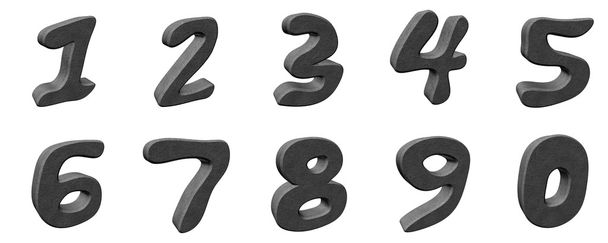 3d numbers - Photo, Image