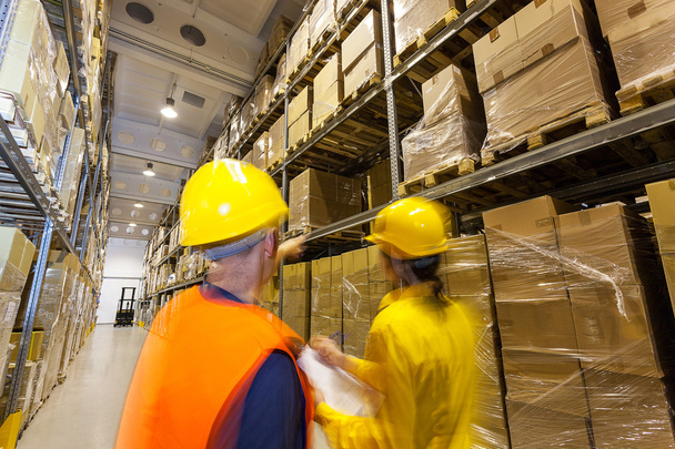 Checking products in warehouse - Photo, image
