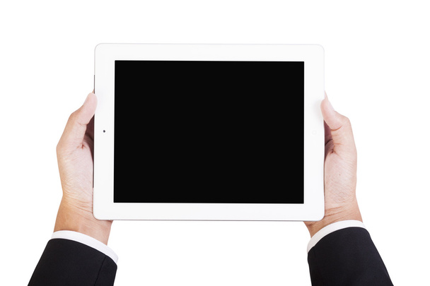 Geschäftsholding Tablet - Foto, Bild