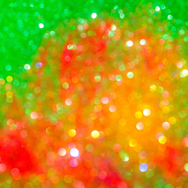 Abstracte bokeh multi kleuren sparkles. - Foto, afbeelding