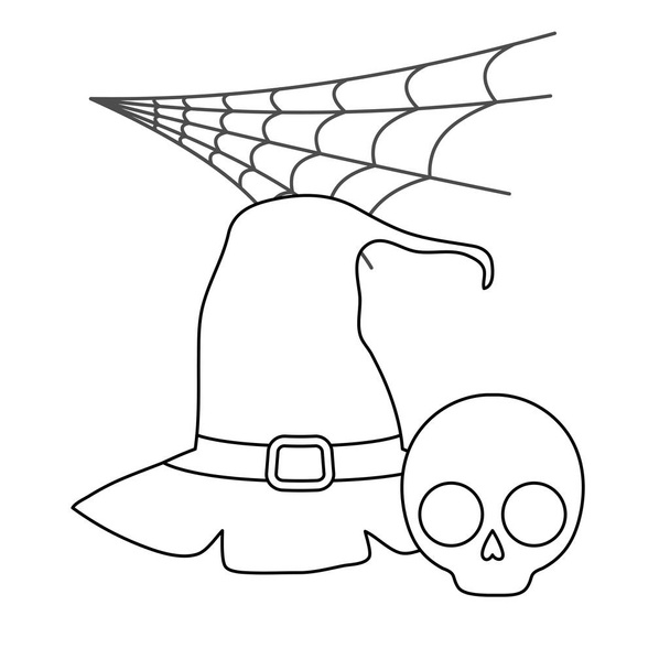 chapeau de sorcière icône halloween
 - Vecteur, image
