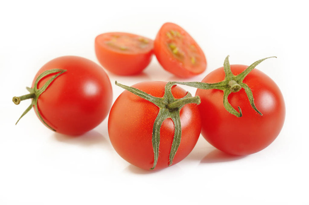  red tomato isolated on white background - Фото, зображення