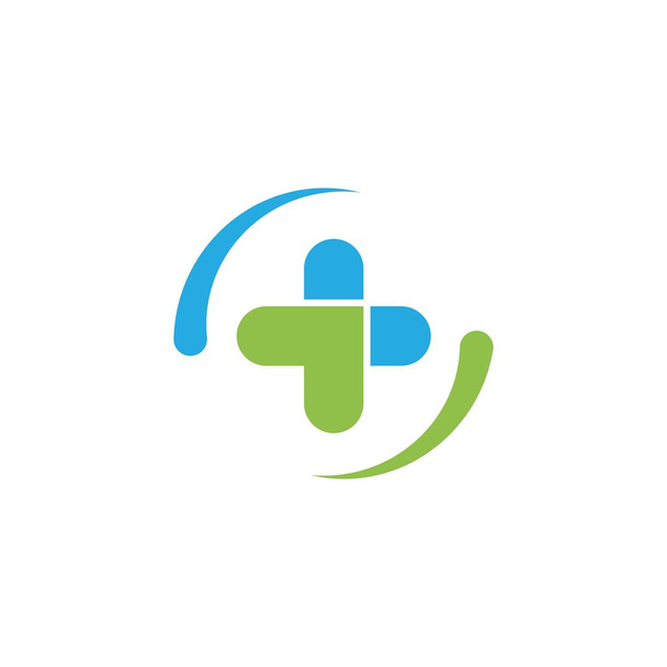 Здоров'я Шаблон медичного логотипу вектор
 - Вектор, зображення