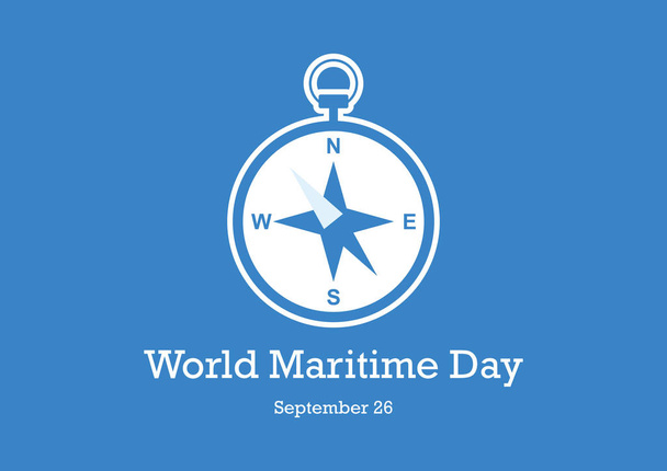 Světový den námořního dne - Vektor, obrázek
