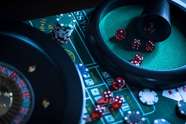 Casino - gambling games concept. - Photo, Image