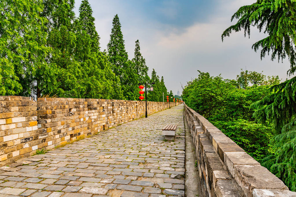 China Nanjing stadsmuur 67 - Foto, afbeelding