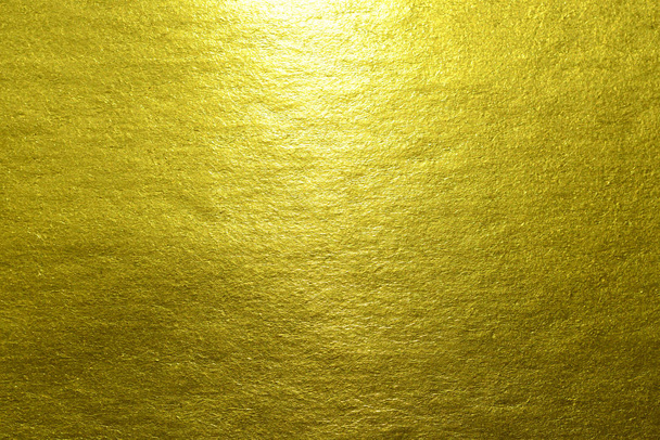 Goud gele textuur abstracte muur achtergrond en gradiënten shado - Foto, afbeelding