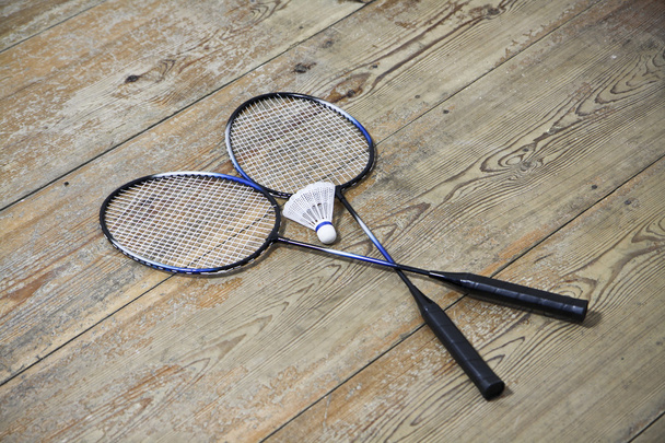 Vintage badminton racket - Foto, afbeelding