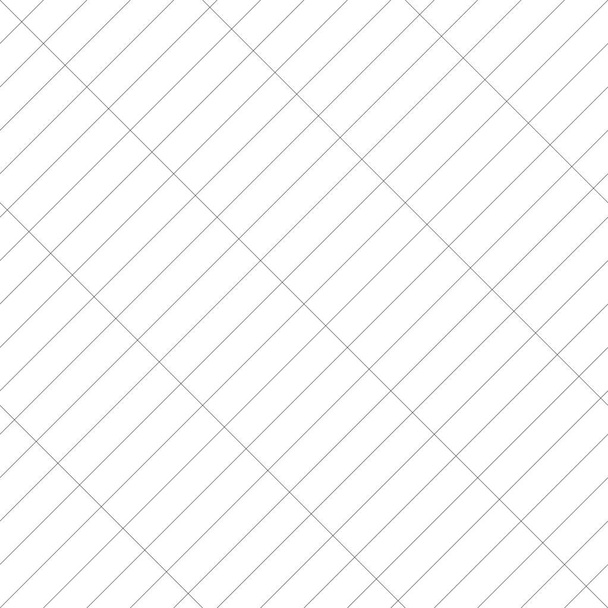 Diagonal and rectangular, rectangle grid, mesh, graphpaper. Draf - Vector, Image