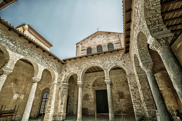 euphrasianische basilika in porec, istrien, kroatien. - Foto, Bild