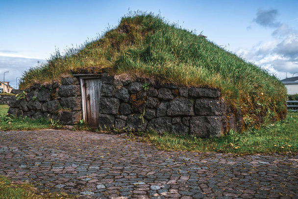 Muinainen reviiritalo Islannissa
. - Valokuva, kuva